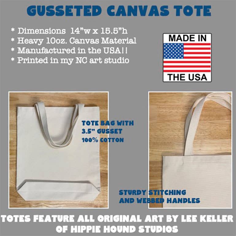 Blooming Doodle Tote Bag