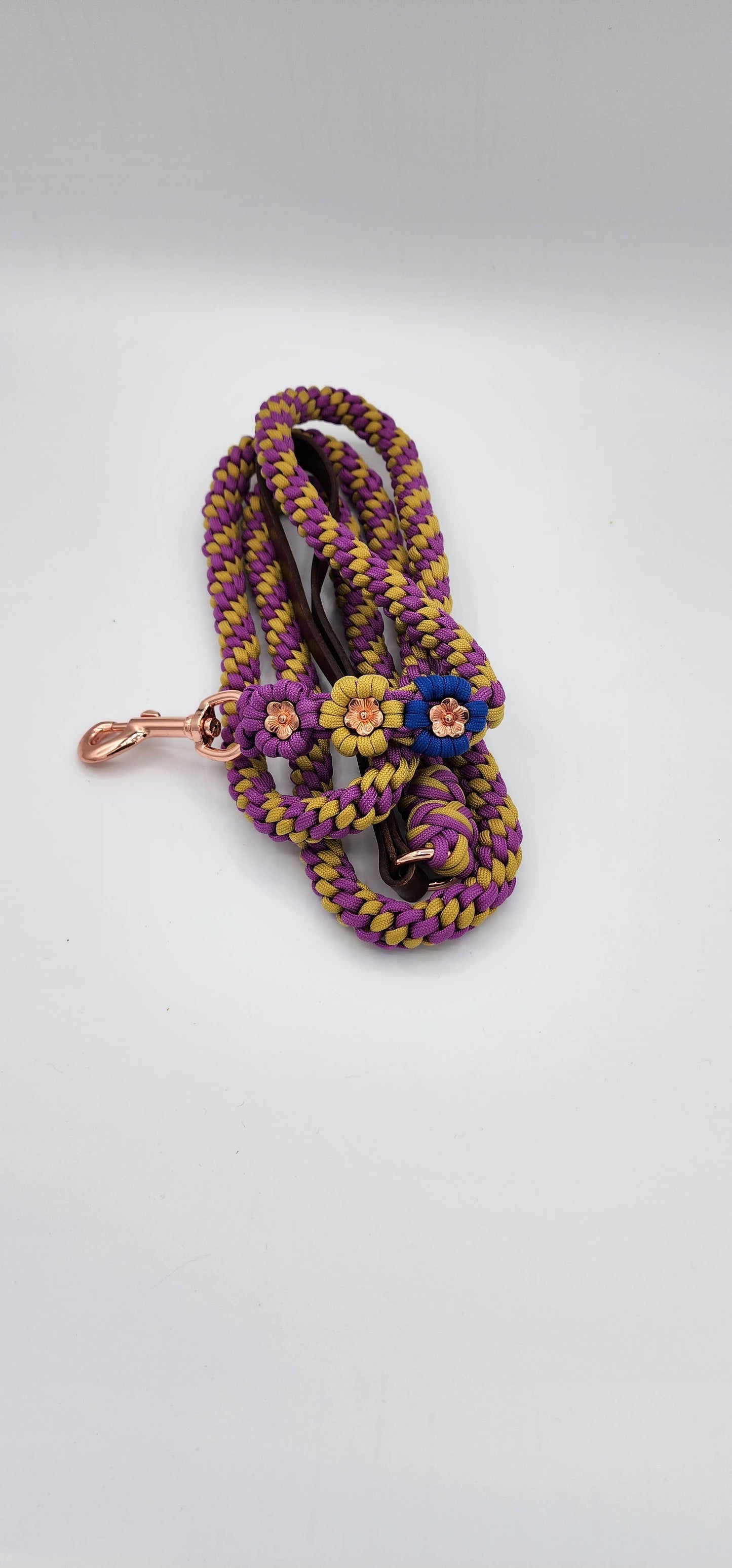 Purple/Blue/Green Paracord  Leash