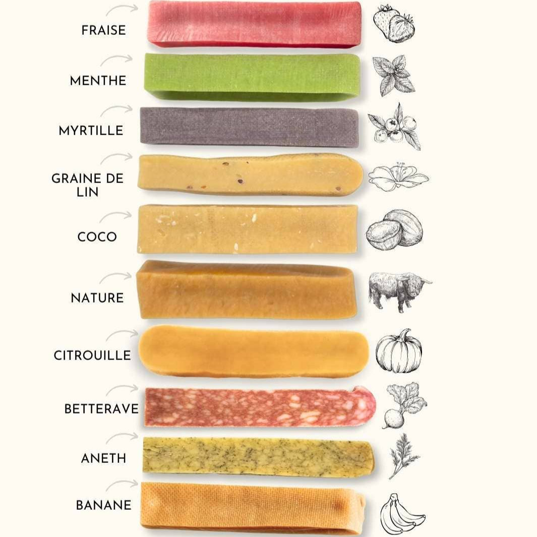 Flavored YAK Long Lasting Chews