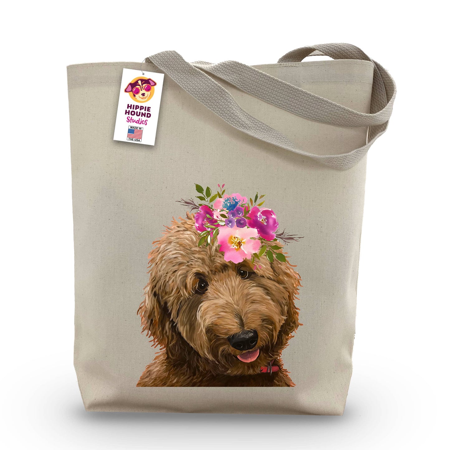 Blooming Doodle Tote Bag