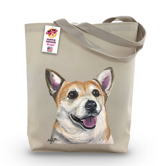 Corgi Dog Tote Bag