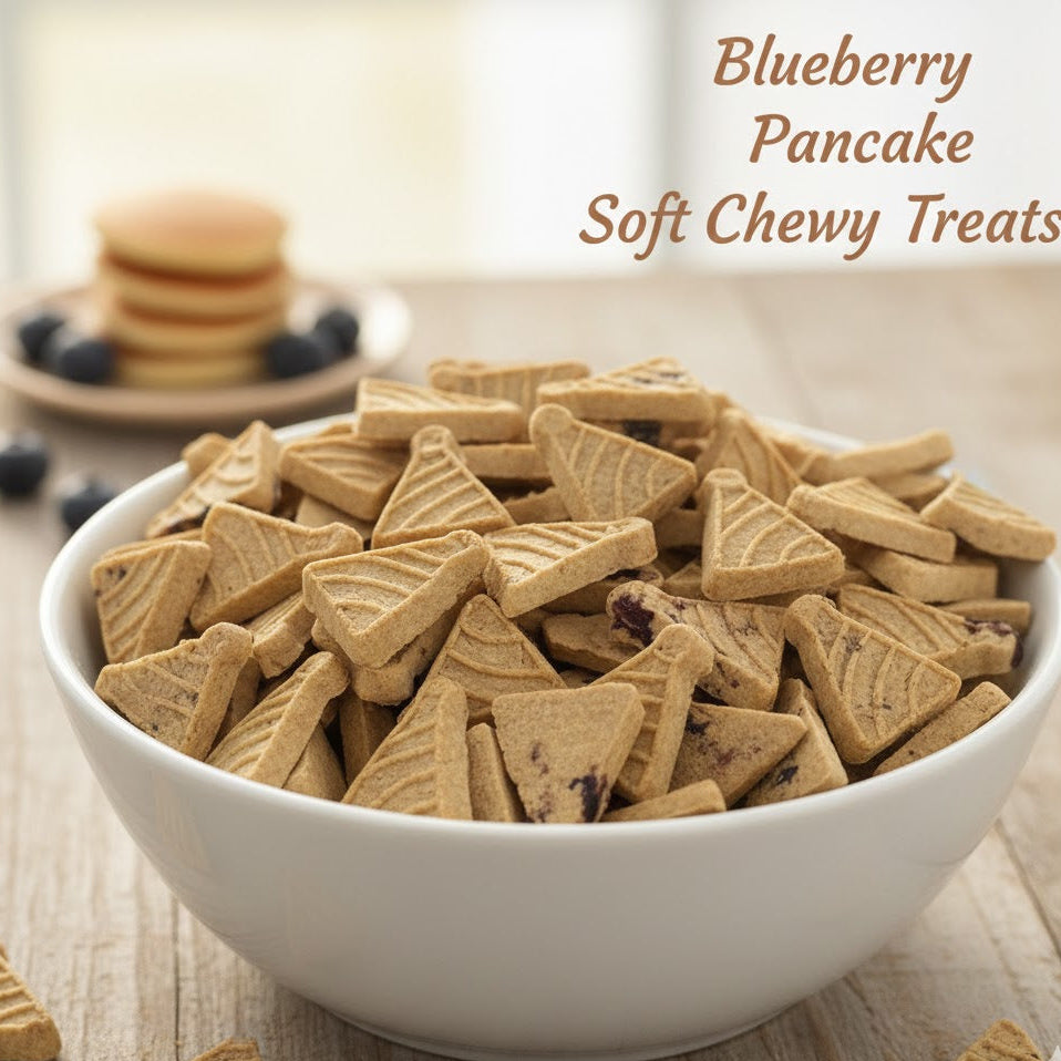 Blueberry Pancake: Soft & Chewy