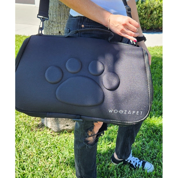 Black Travel Pet Carrier For Dogs or Cats